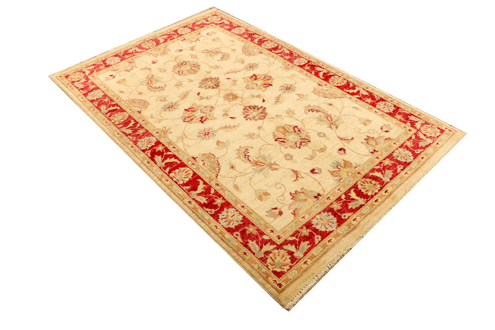 Navajo White Ziegler 4' x 6' 2 - No. 38047 - ALRUG Rug Store