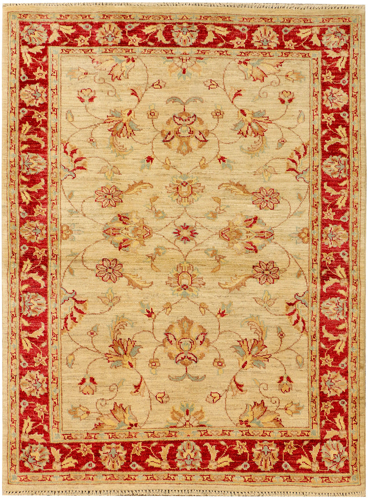 Navajo White Ziegler 4' x 5' 5 - No. 38048 - ALRUG Rug Store