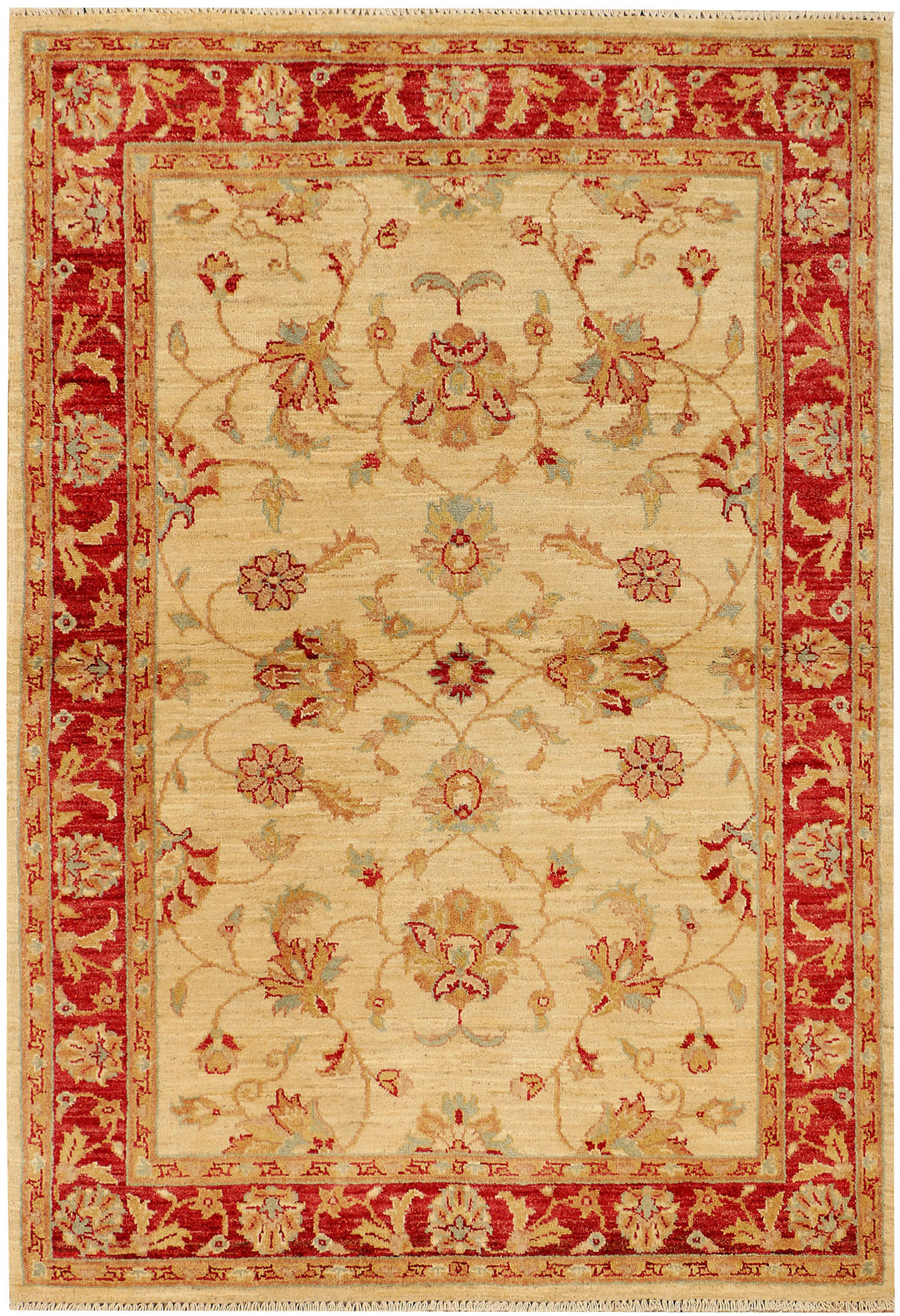 Navajo White Ziegler 4' 2 x 5' 11 - No. 38049 - ALRUG Rug Store