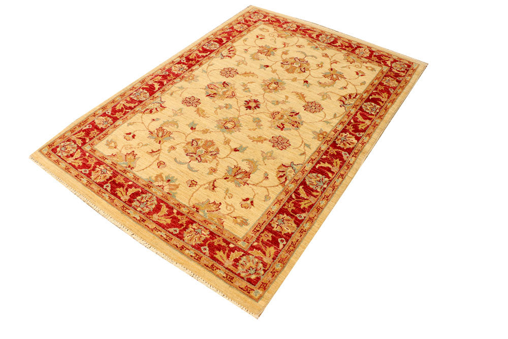 Navajo White Ziegler 4' 2 x 6' - No. 38050 - ALRUG Rug Store