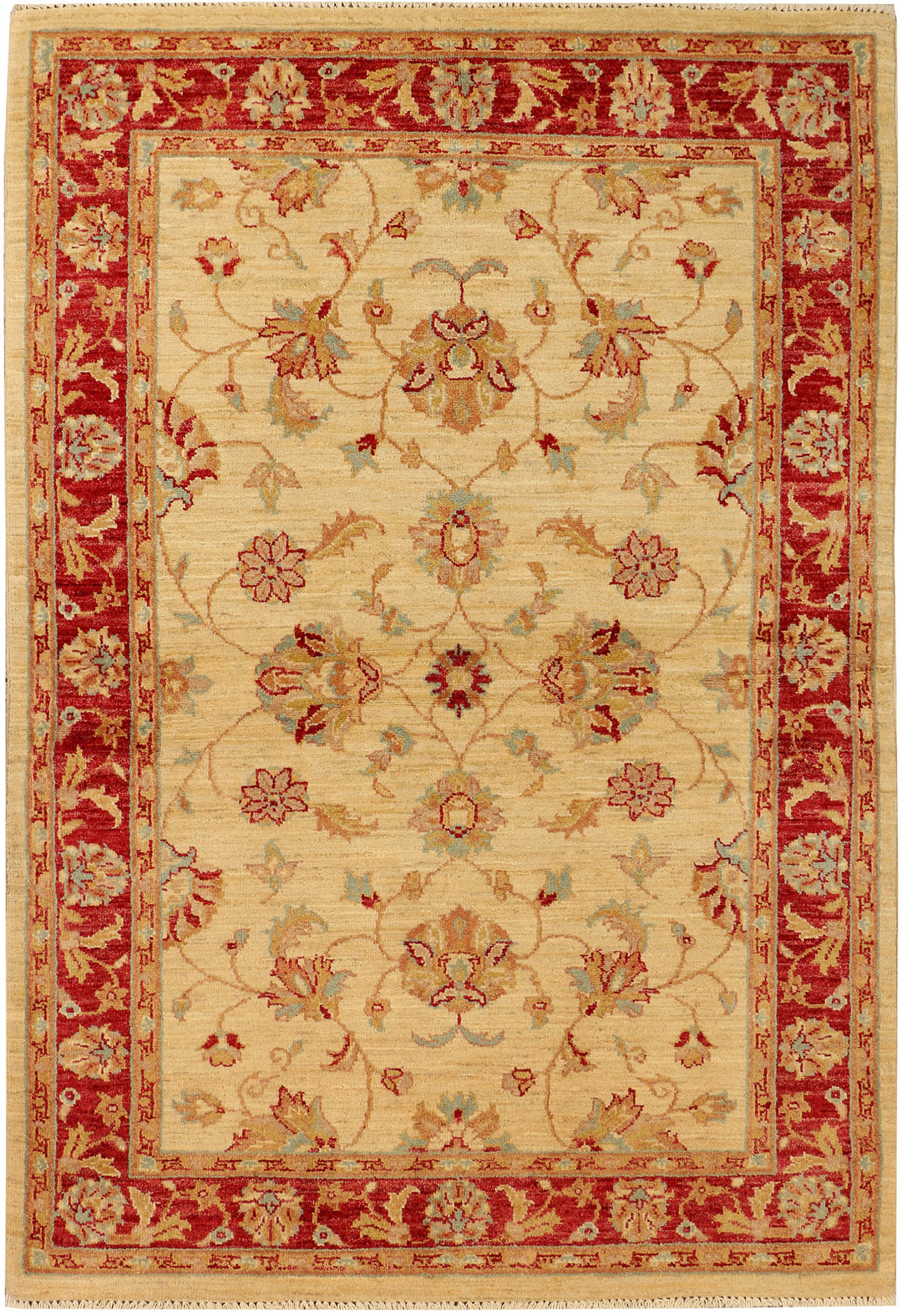 Navajo White Ziegler 4' 2 x 6' - No. 38050 - ALRUG Rug Store