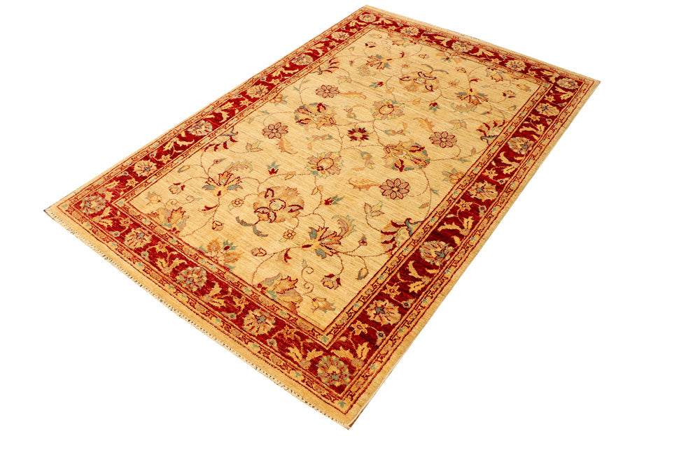 Navajo White Ziegler 4' 1 x 6' 1 - No. 38051 - ALRUG Rug Store