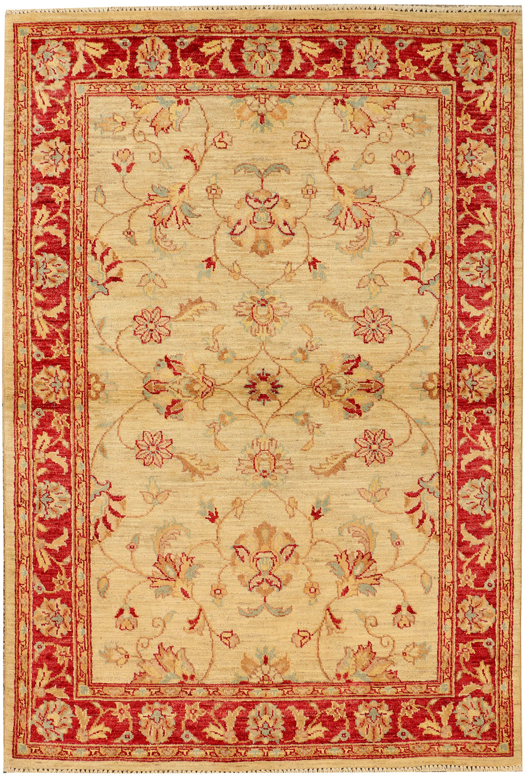 Navajo White Ziegler 4' x 6' - No. 38052 - ALRUG Rug Store