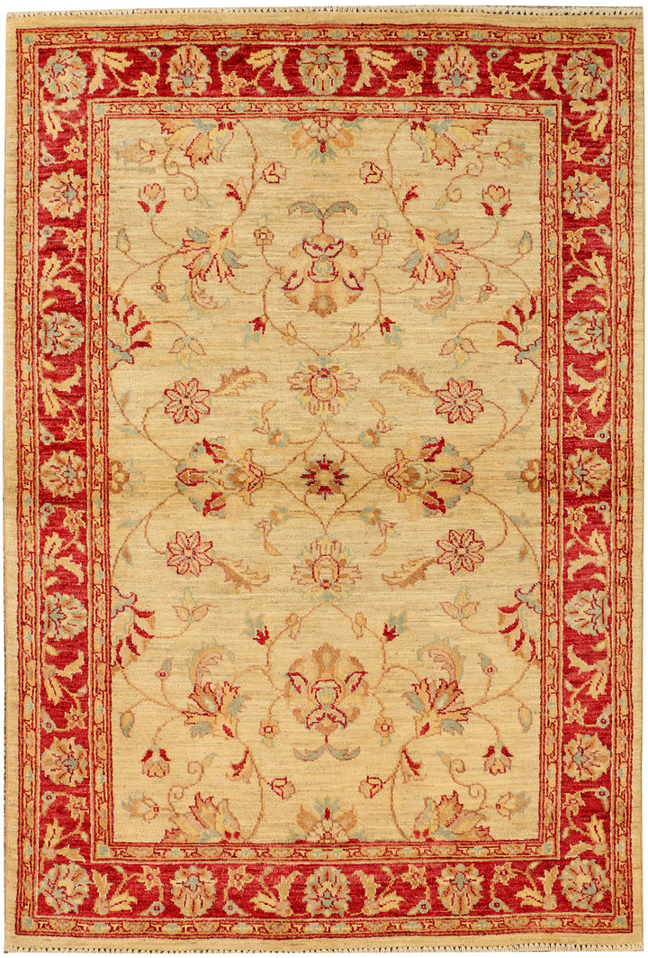 Navajo White Ziegler 4' x 6' - No. 38052 - ALRUG Rug Store