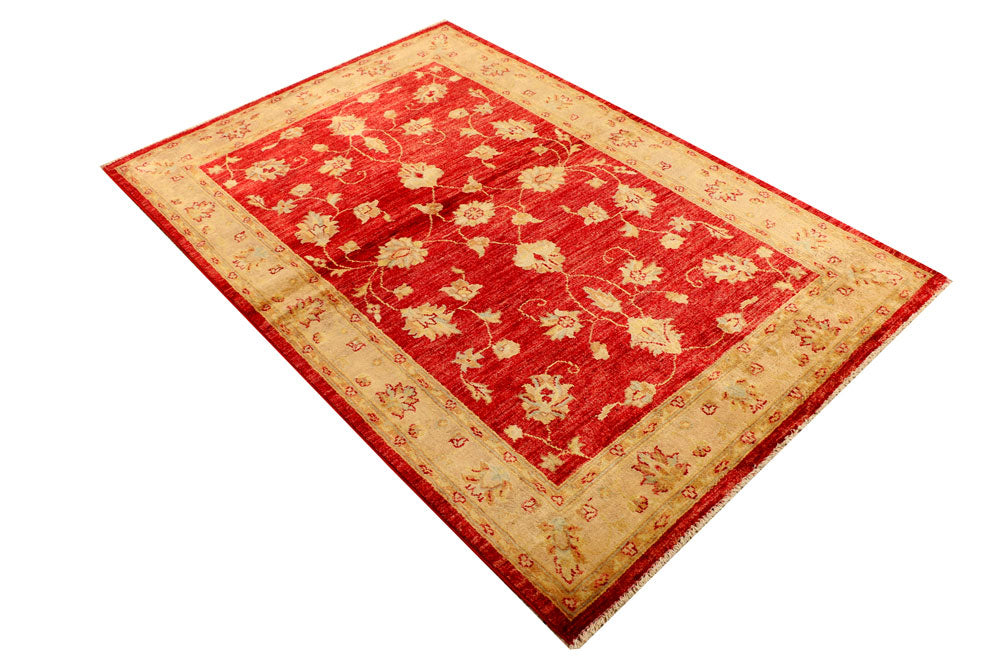 Firebrick Ziegler 4' x 6' - No. 38053 - ALRUG Rug Store