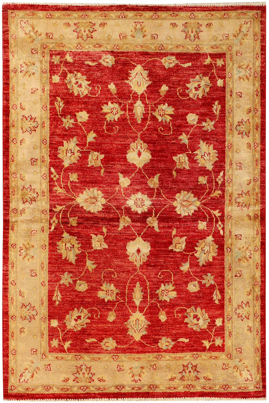 Firebrick Ziegler 4' x 6' - No. 38053 - ALRUG Rug Store