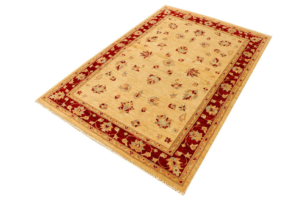 Navajo White Ziegler 4' 1 x 6' - No. 38054 - ALRUG Rug Store