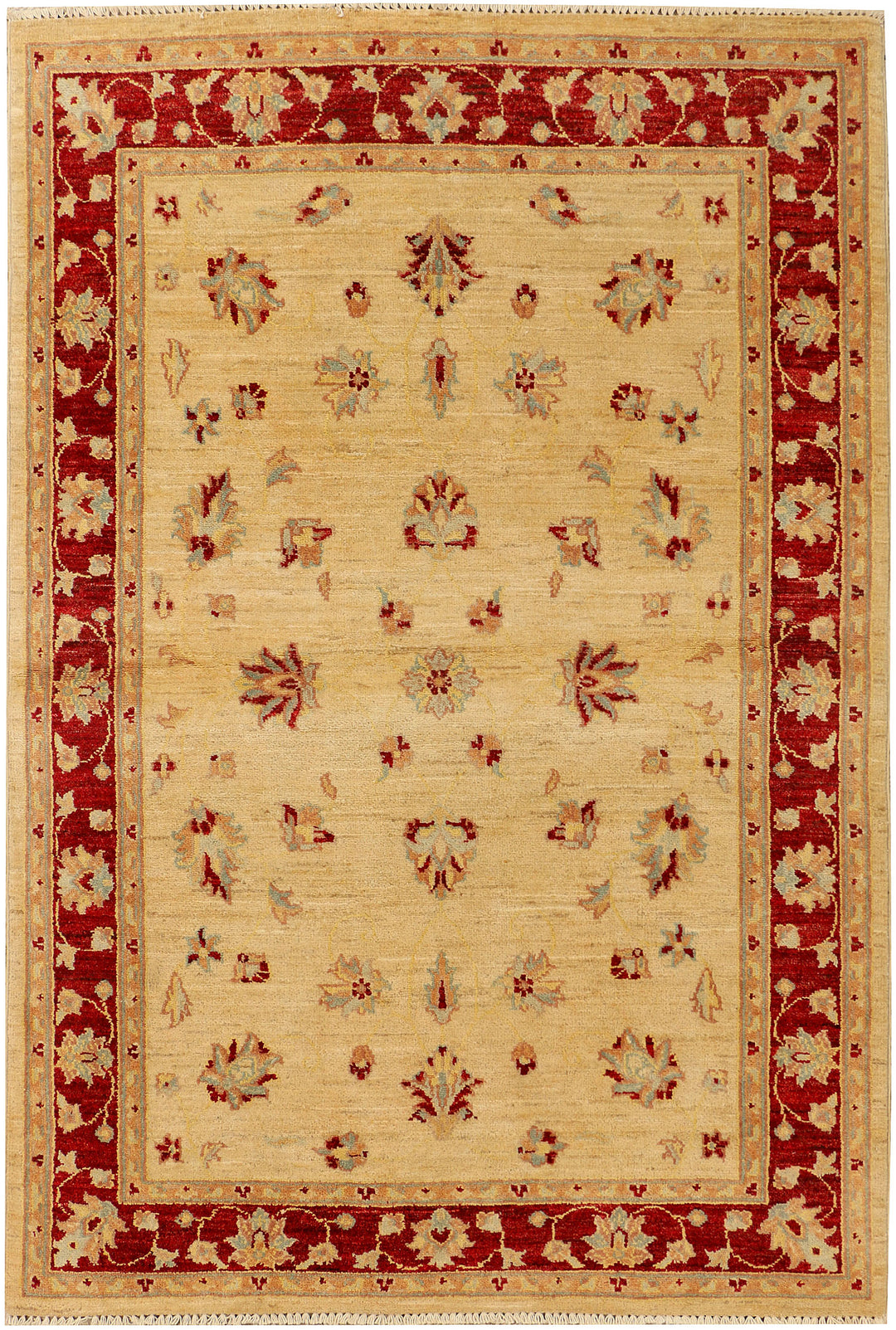 Navajo White Ziegler 4' 1 x 6' - No. 38054 - ALRUG Rug Store