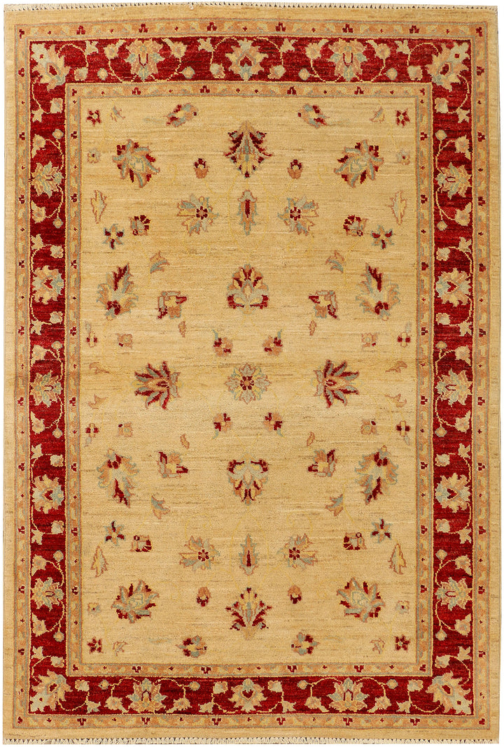 Navajo White Ziegler 4' 1 x 6' - No. 38054 - ALRUG Rug Store