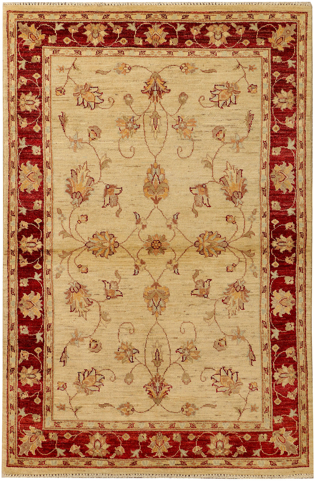 Navajo White Ziegler 4' 1 x 6' 3 - No. 38056 - ALRUG Rug Store