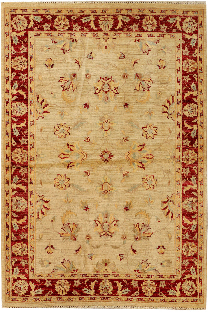 Navajo White Ziegler 4' 2 x 6' 2 - No. 38057 - ALRUG Rug Store