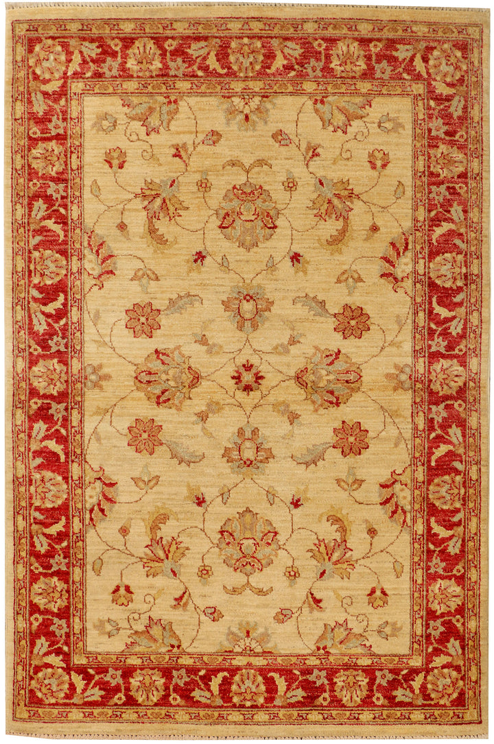 Navajo White Ziegler 4' 2 x 6' 3 - No. 38058 - ALRUG Rug Store