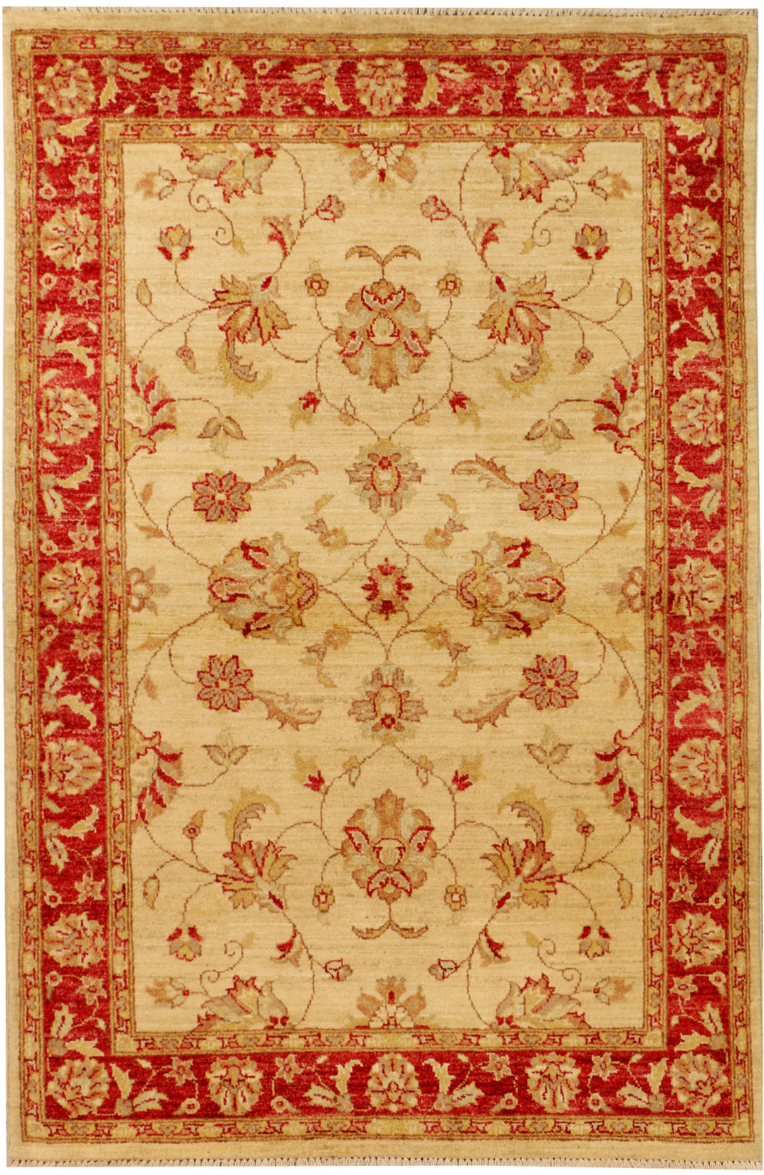 Navajo White Ziegler 4' 2 x 6' 3 - No. 38061 - ALRUG Rug Store