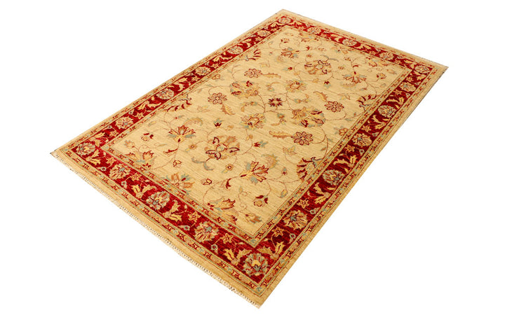 Navajo White Ziegler 4' x 6' 2 - No. 38062 - ALRUG Rug Store