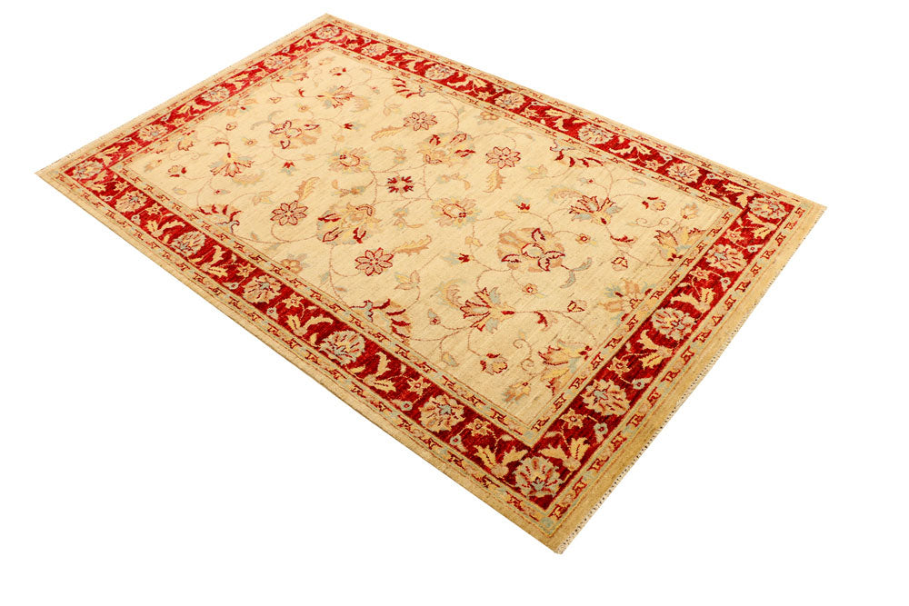 Navajo White Ziegler 4' x 6' 2 - No. 38062 - ALRUG Rug Store