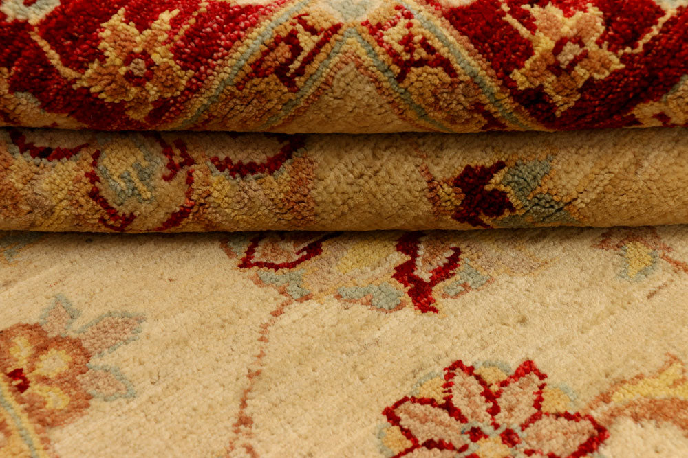 Navajo White Ziegler 4' x 6' 2 - No. 38062 - ALRUG Rug Store