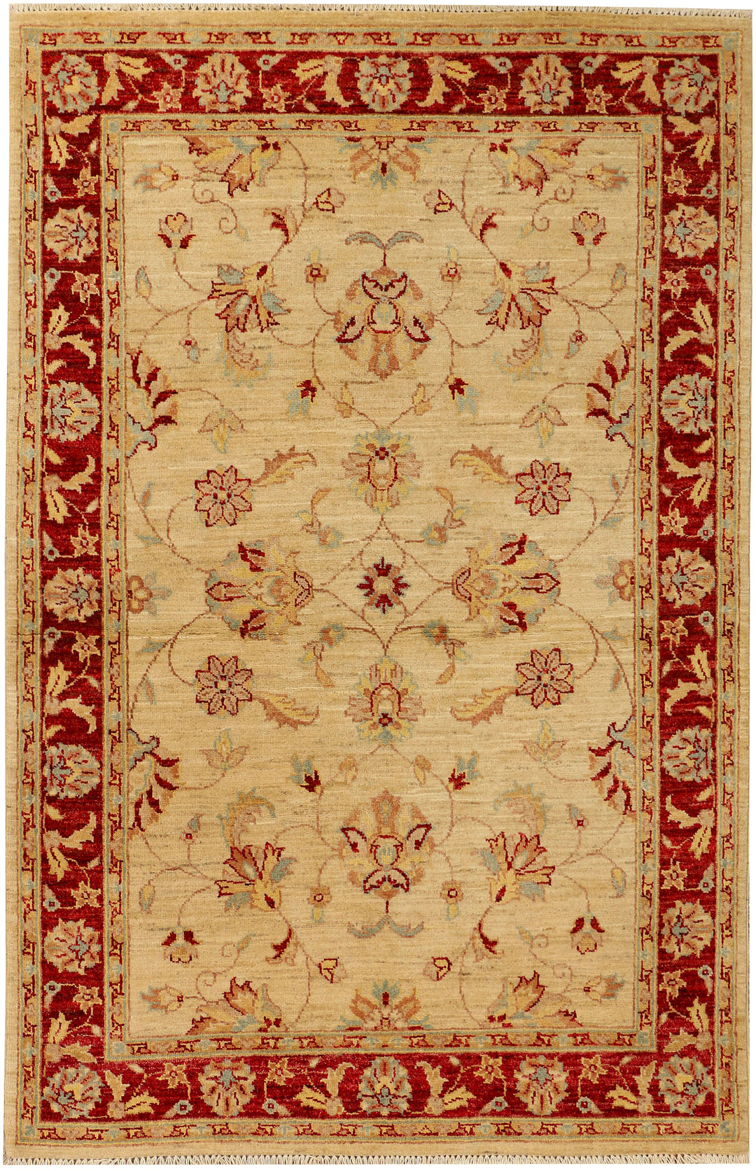 Navajo White Ziegler 4' x 6' 2 - No. 38062 - ALRUG Rug Store