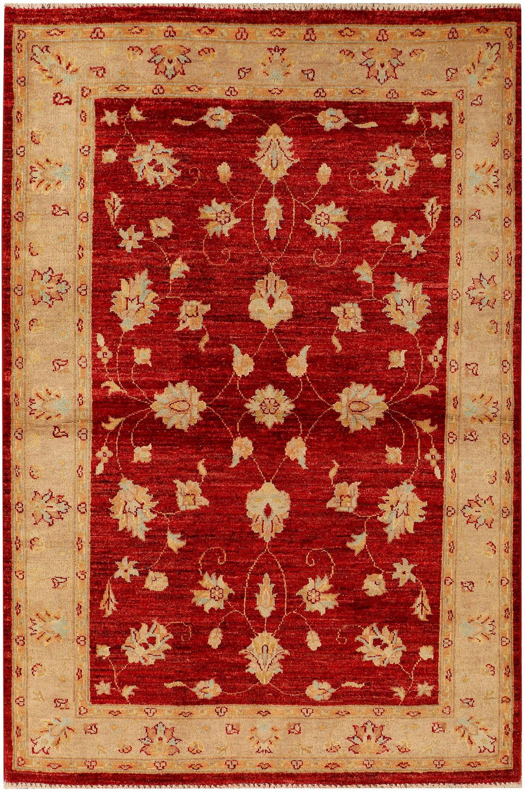 Firebrick Ziegler 4' 2 x 6' 2 - No. 38063 - ALRUG Rug Store
