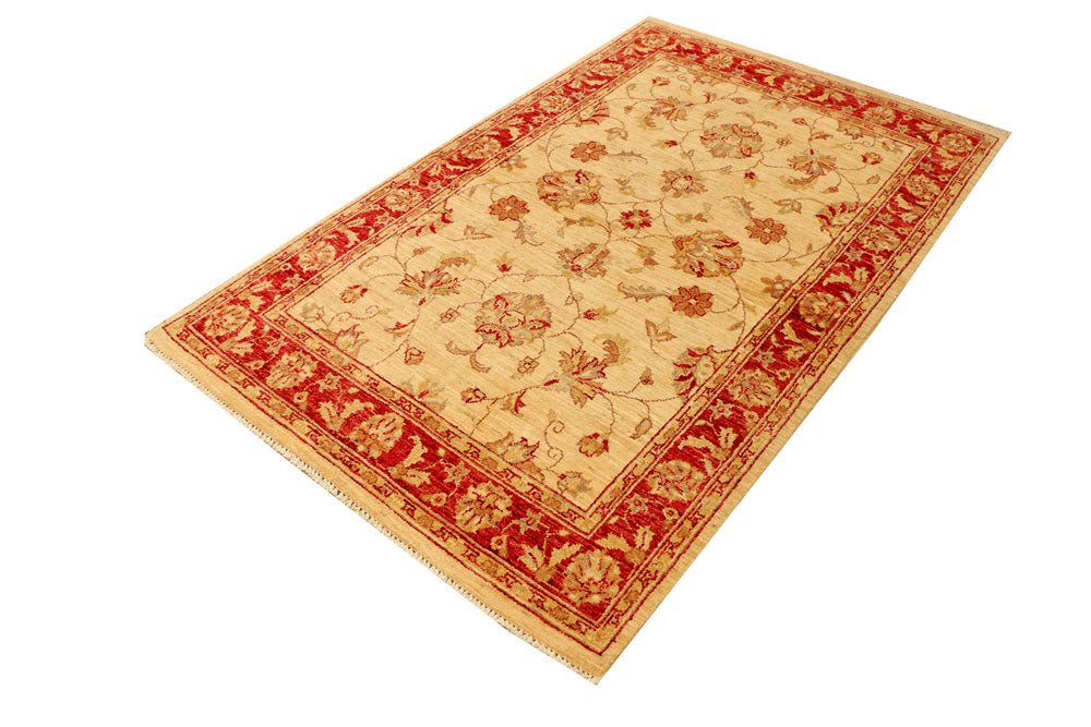 Navajo White Ziegler 4' x 6' 4 - No. 38065 - ALRUG Rug Store