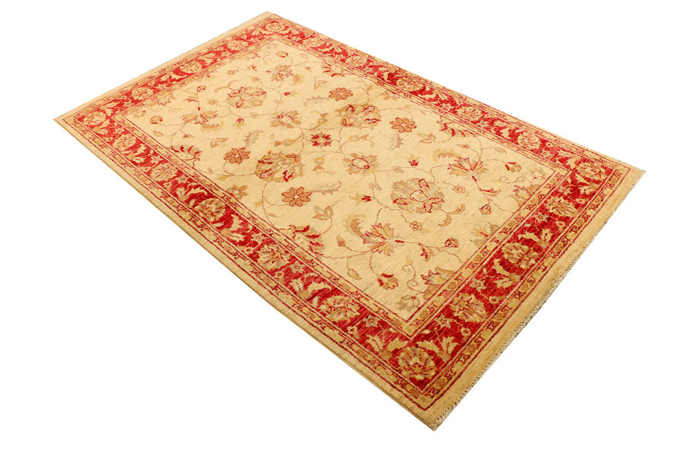 Navajo White Ziegler 4' x 6' 4 - No. 38065 - ALRUG Rug Store