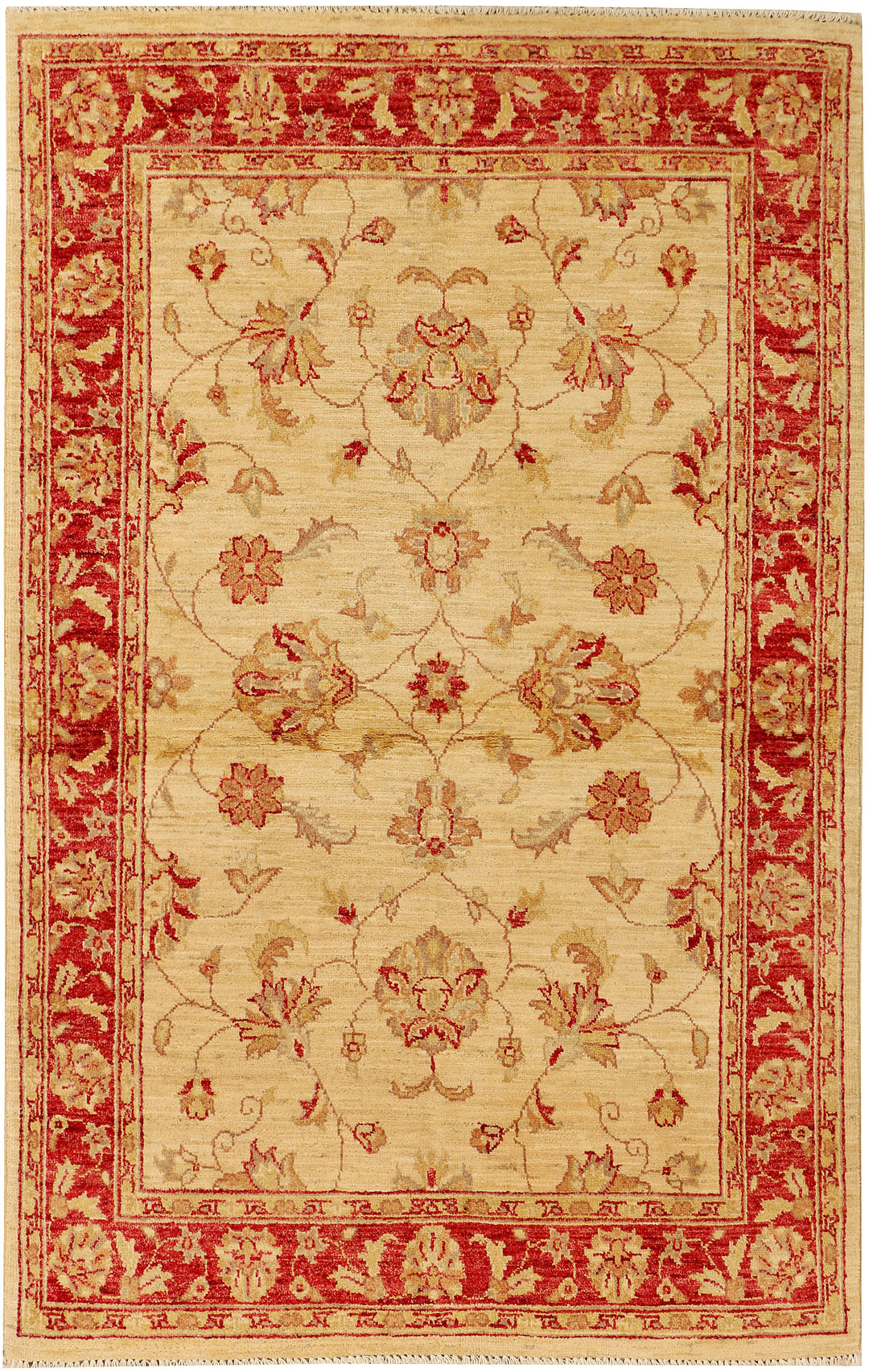 Navajo White Ziegler 4' x 6' 4 - No. 38065 - ALRUG Rug Store