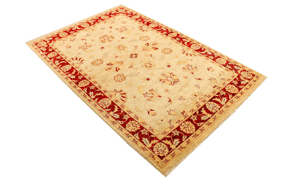 Navajo White Ziegler 4' 2 x 6' 3 - No. 38068 - ALRUG Rug Store