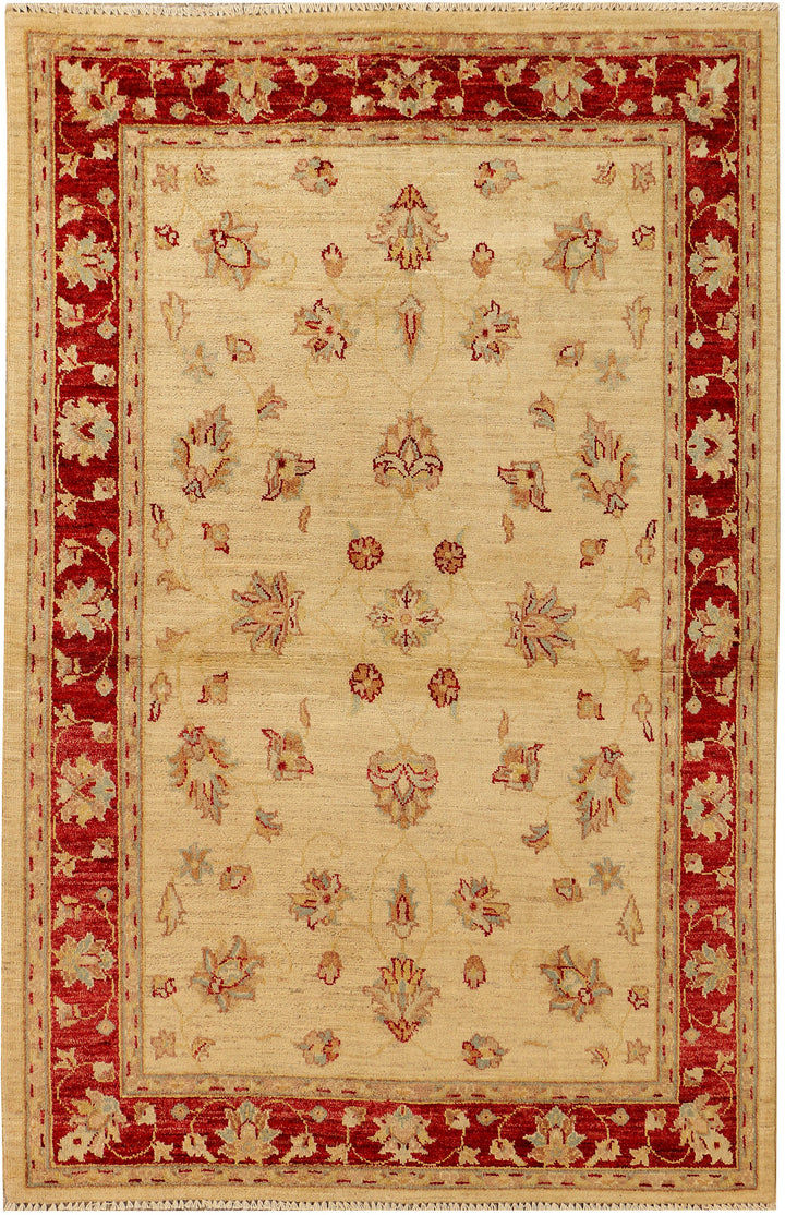 Navajo White Ziegler 4' x 6' 1 - No. 38069 - ALRUG Rug Store