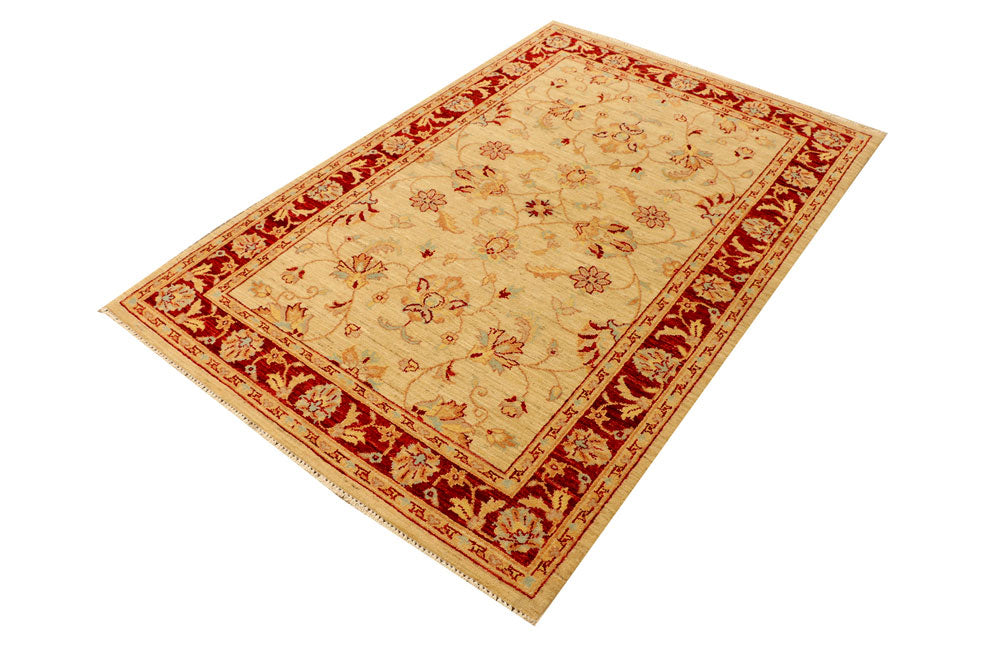 Navajo White Ziegler 4' x 6' 1 - No. 38070 - ALRUG Rug Store