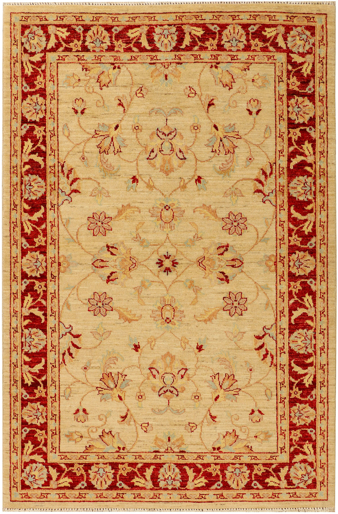Navajo White Ziegler 4' x 6' 1 - No. 38070 - ALRUG Rug Store