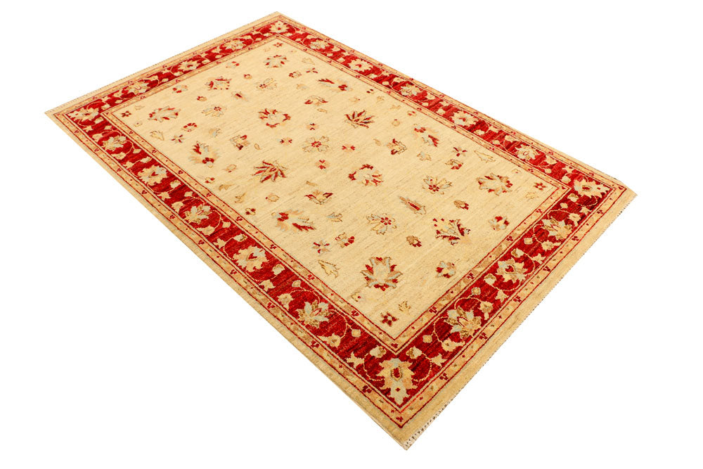 Navajo White Ziegler 4' 2 x 6' 3 - No. 38071 - ALRUG Rug Store