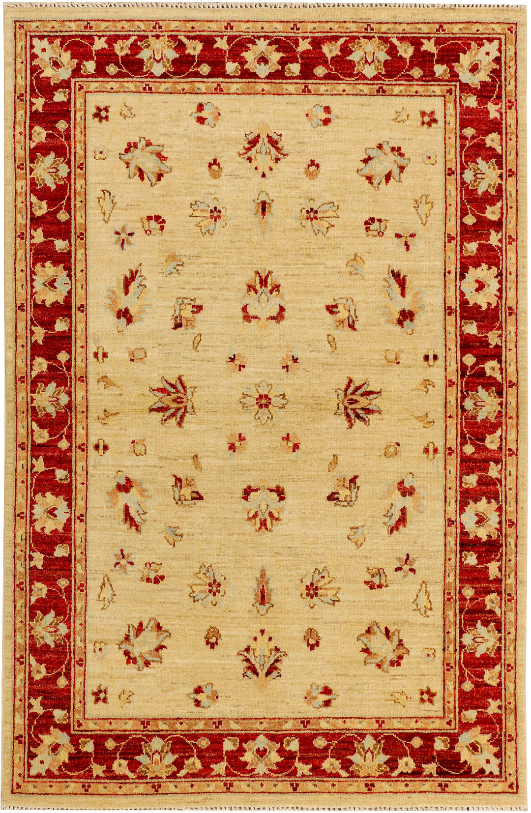 Navajo White Ziegler 4' 2 x 6' 3 - No. 38071 - ALRUG Rug Store