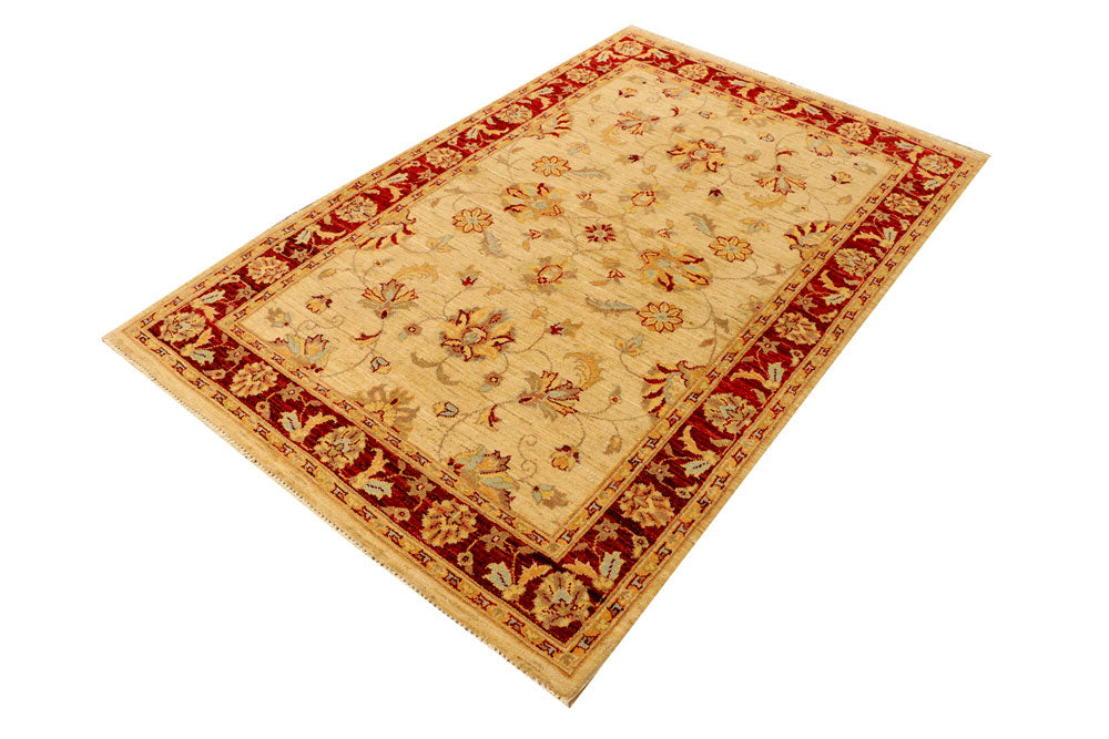 Navajo White Ziegler 4' 2 x 6' 4 - No. 38072 - ALRUG Rug Store