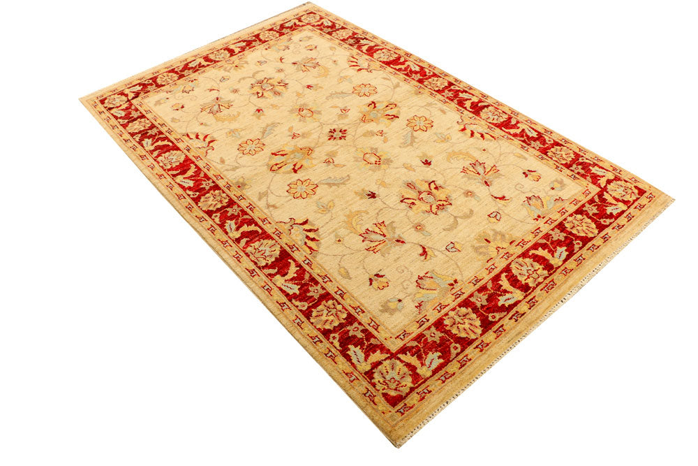 Navajo White Ziegler 4' 2 x 6' 4 - No. 38072 - ALRUG Rug Store