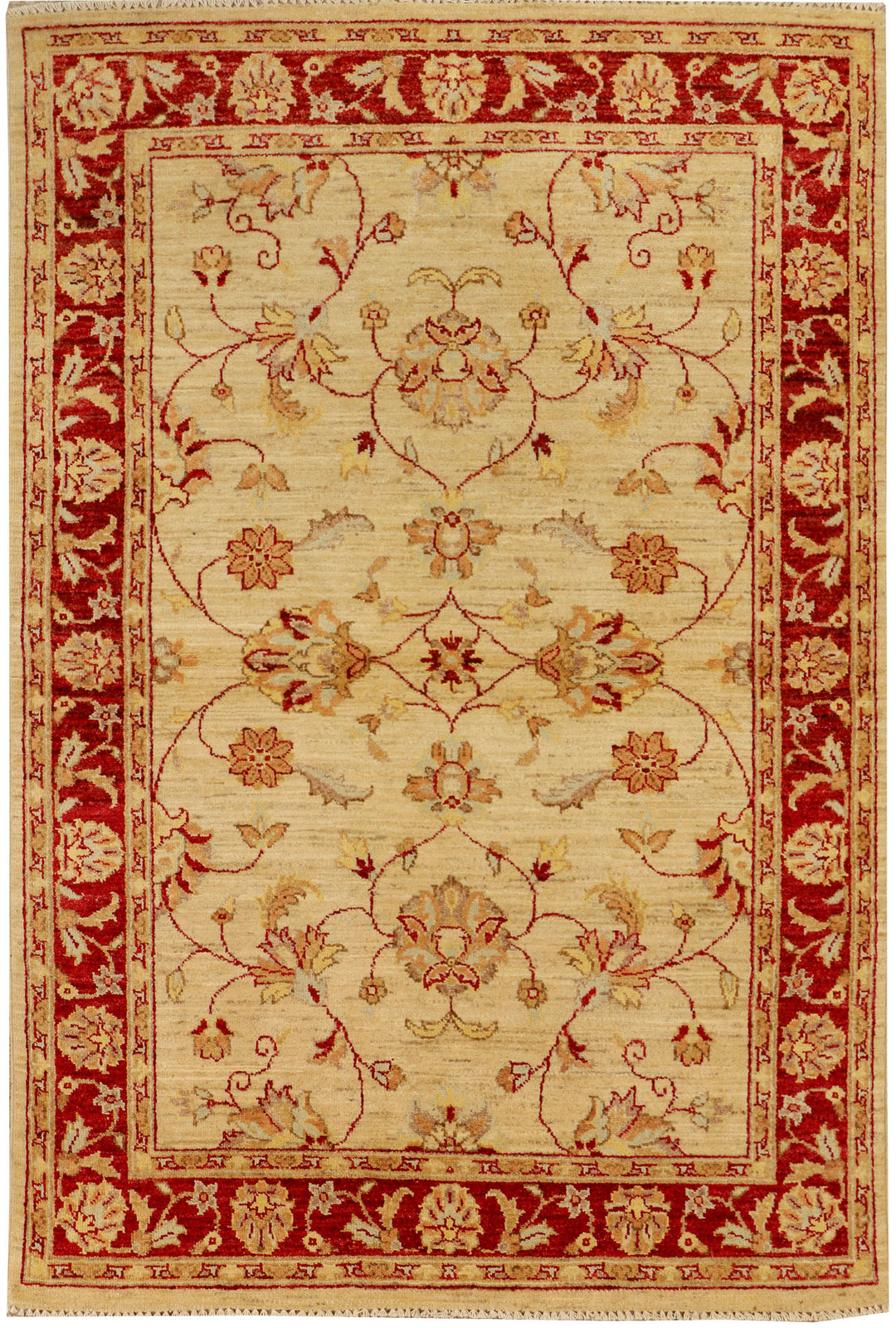 Navajo White Ziegler 4' 2 x 6' 1 - No. 38074 - ALRUG Rug Store