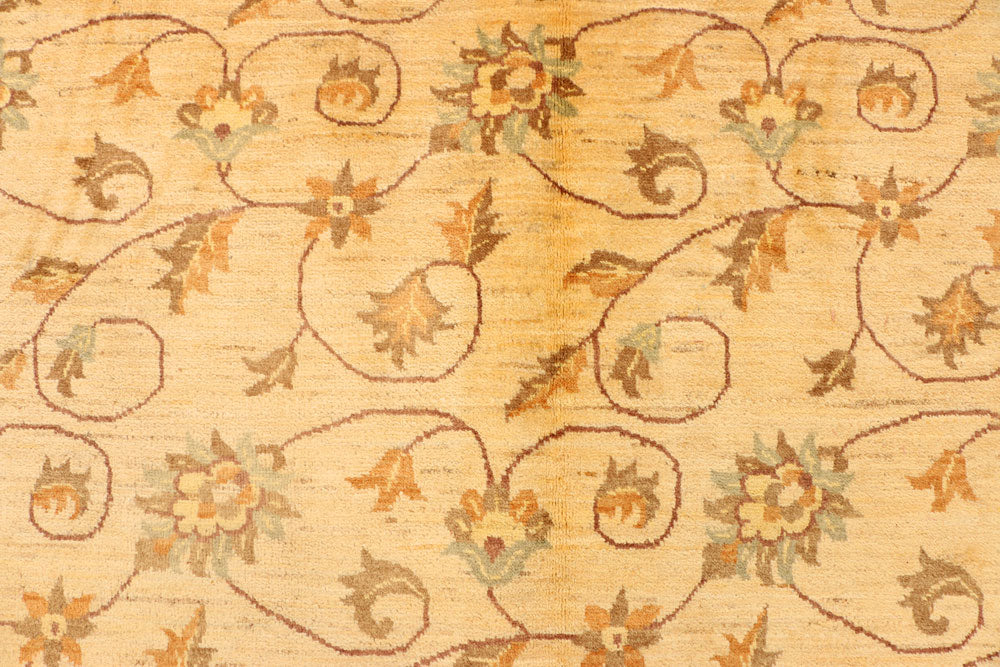 Navajo White Ikat 5' 11 x 9' 6 - No. 38077 - ALRUG Rug Store