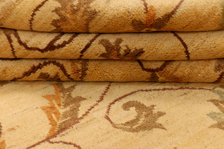 Navajo White Ikat 5' 11 x 9' 6 - No. 38077 - ALRUG Rug Store