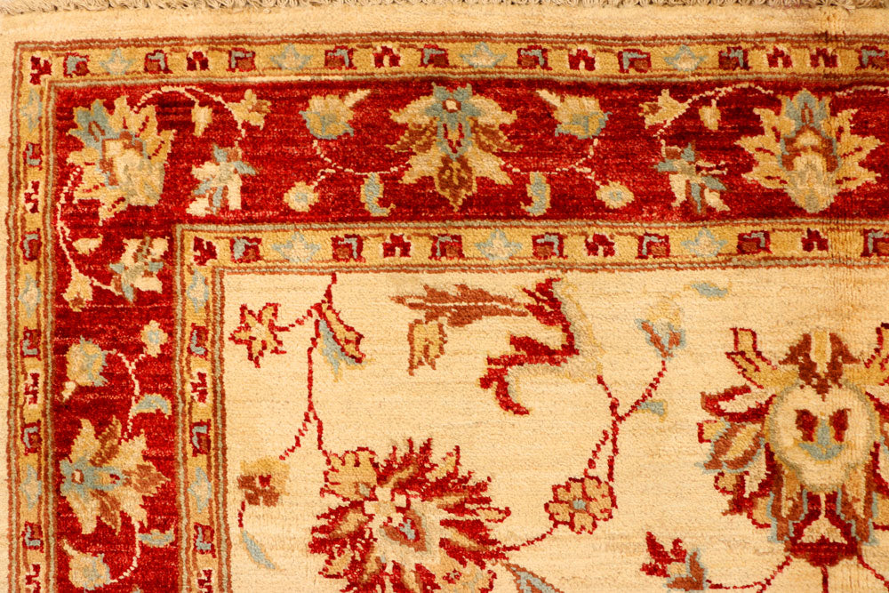 Wheat Ziegler 5' 1 x 7' 10 - No. 38078 - ALRUG Rug Store