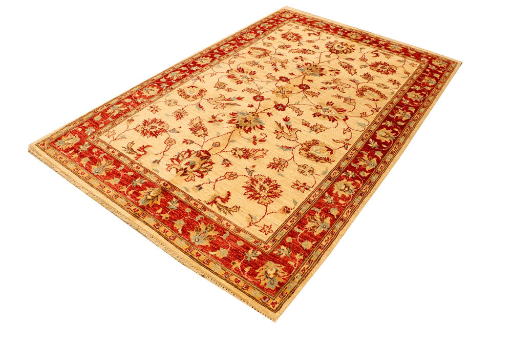 Wheat Ziegler 5' 1 x 7' 10 - No. 38078 - ALRUG Rug Store