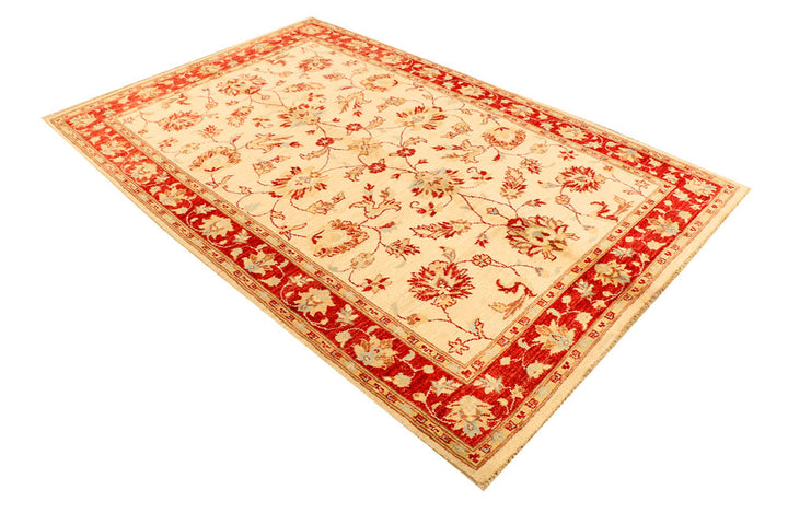 Wheat Ziegler 5' 1 x 7' 10 - No. 38078 - ALRUG Rug Store
