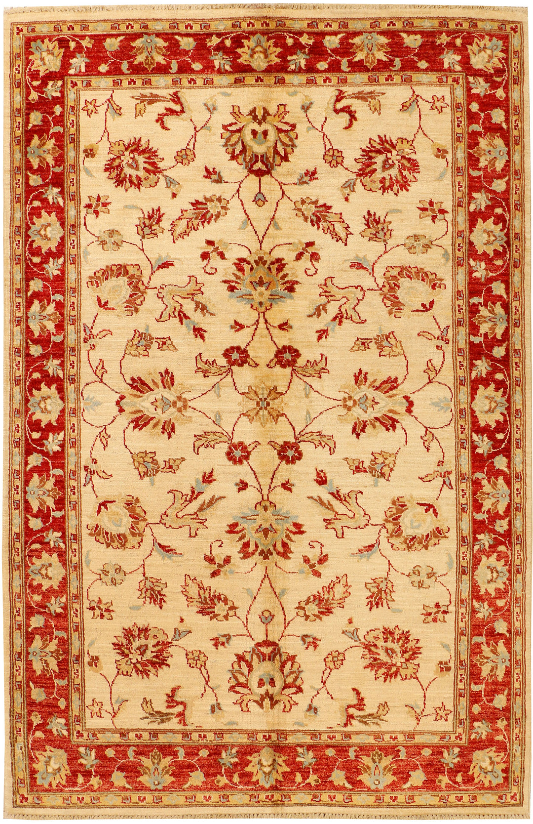 Wheat Ziegler 5' 1 x 7' 10 - No. 38078 - ALRUG Rug Store