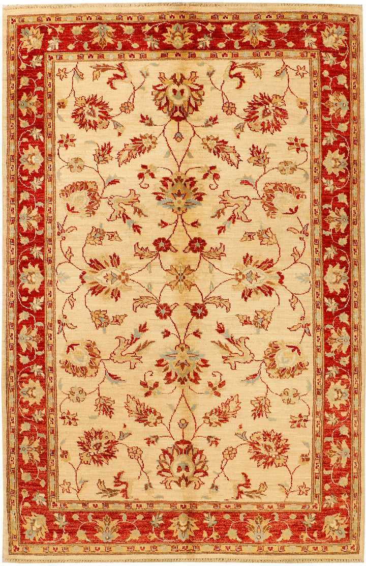 Wheat Ziegler 5' 1 x 7' 10 - No. 38078 - ALRUG Rug Store