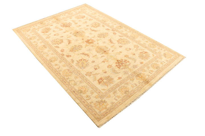 Navajo White Ziegler 4' 6 x 6' 8 - No. 38083 - ALRUG Rug Store