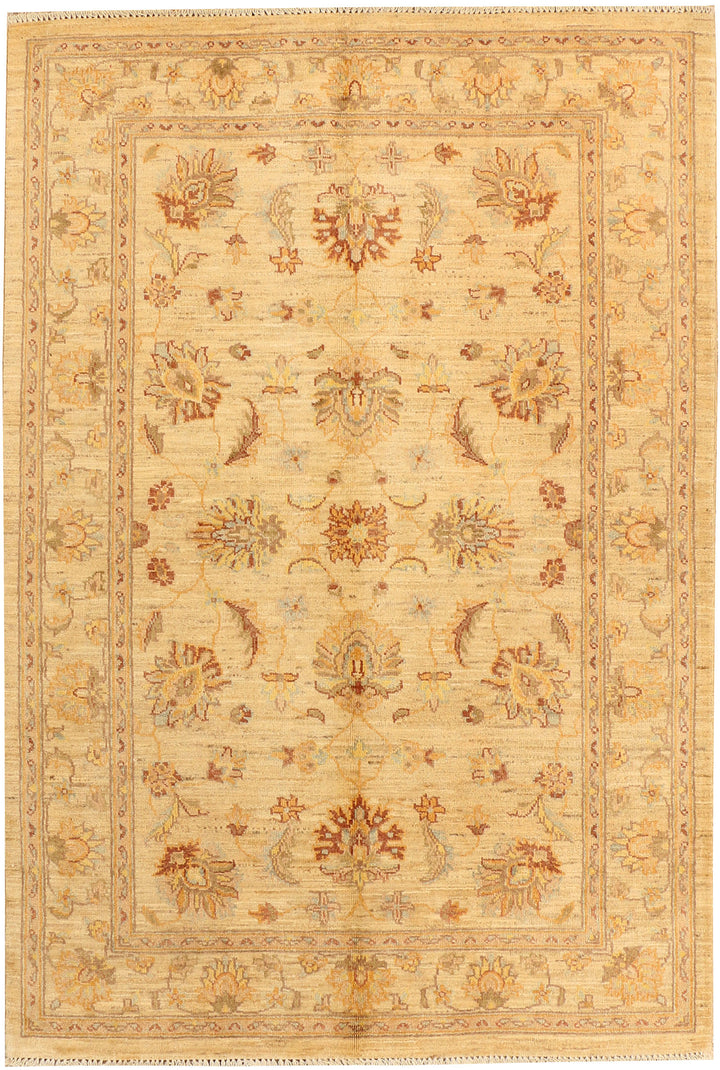 Navajo White Ziegler 4' 6 x 6' 8 - No. 38083 - ALRUG Rug Store