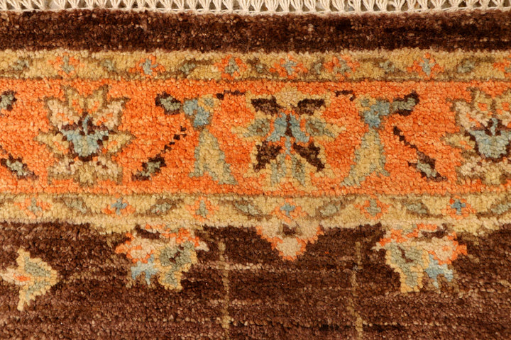Saddle Brown Ziegler 2' 4 x 4' 6 - No. 38104 - ALRUG Rug Store