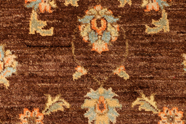 Saddle Brown Ziegler 2' 4 x 4' 6 - No. 38104 - ALRUG Rug Store