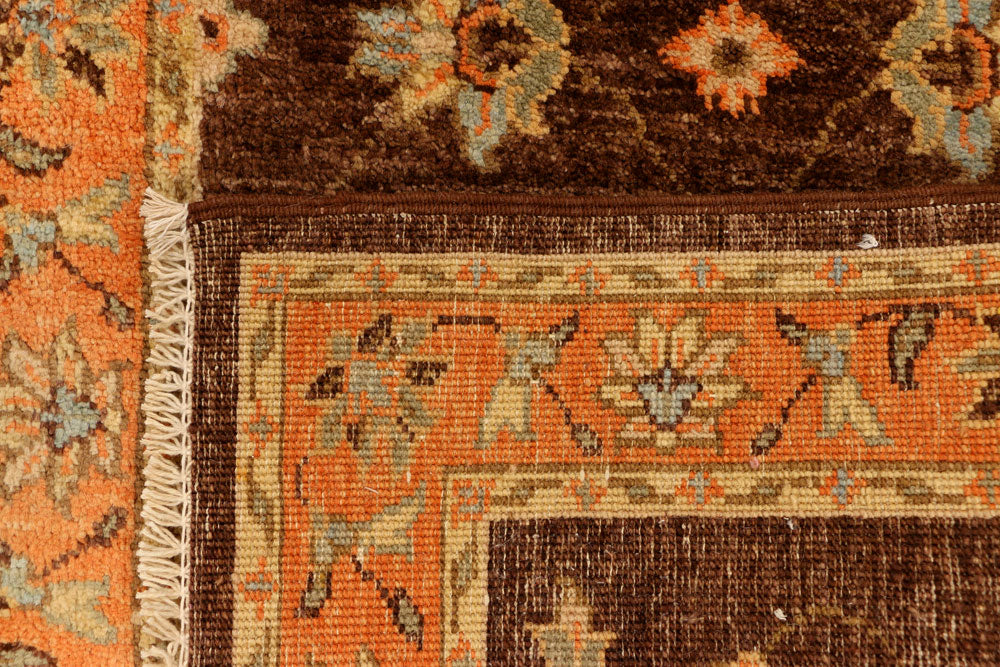 Saddle Brown Ziegler 2' 4 x 4' 6 - No. 38104 - ALRUG Rug Store