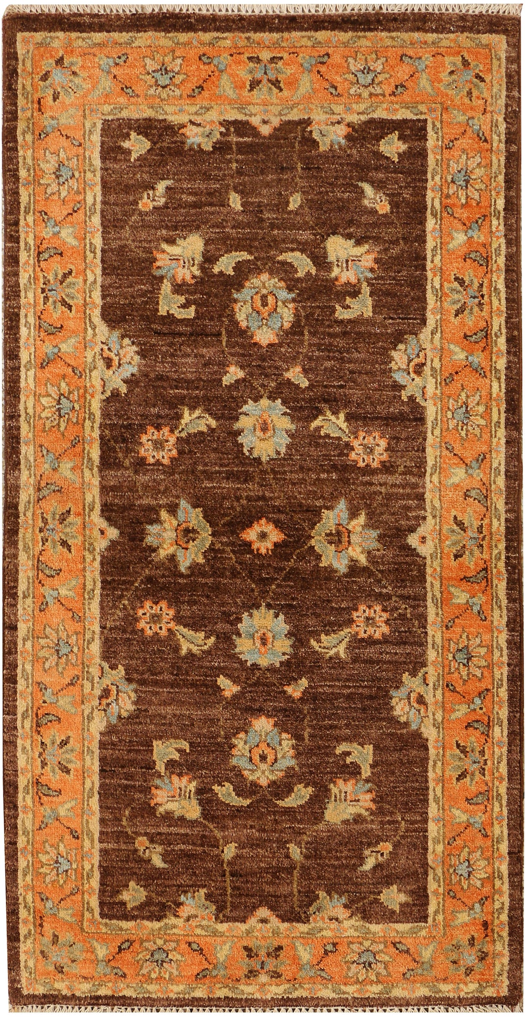 Saddle Brown Ziegler 2' 4 x 4' 6 - No. 38104 - ALRUG Rug Store