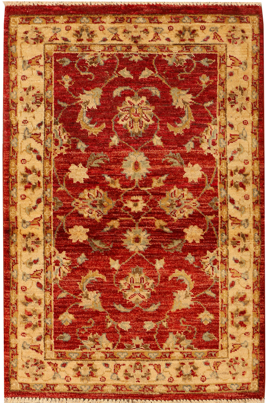 Dark Red Ziegler 2' 6 x 3' 9 - No. 38111 - ALRUG Rug Store