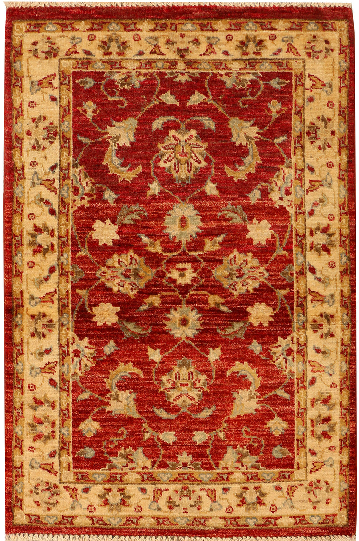 Dark Red Ziegler 2' 6 x 3' 9 - No. 38111 - ALRUG Rug Store