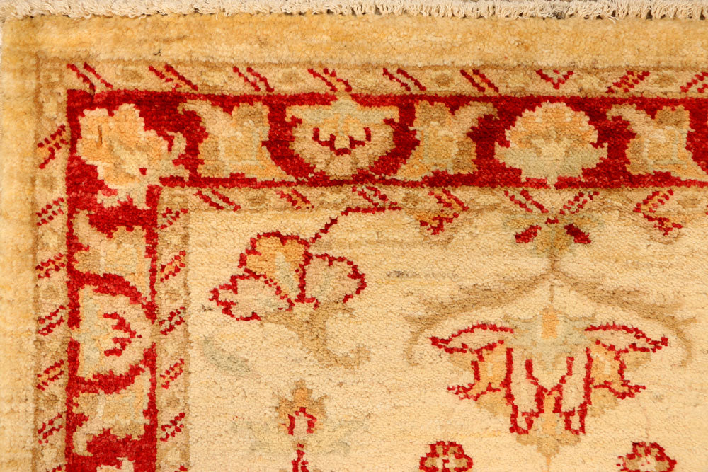 Navajo White Ziegler 2' 4 x 4' 6 - No. 38124 - ALRUG Rug Store